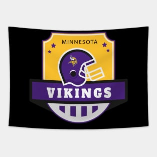Minnesota Vikings Football Tapestry