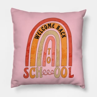 Welcome Back To School Pillow