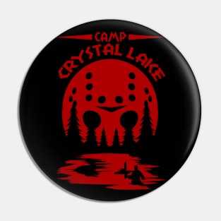 Camp Crystal Lake Pin