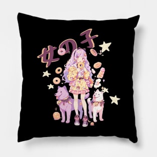 Otaku Anime Girl Pillow