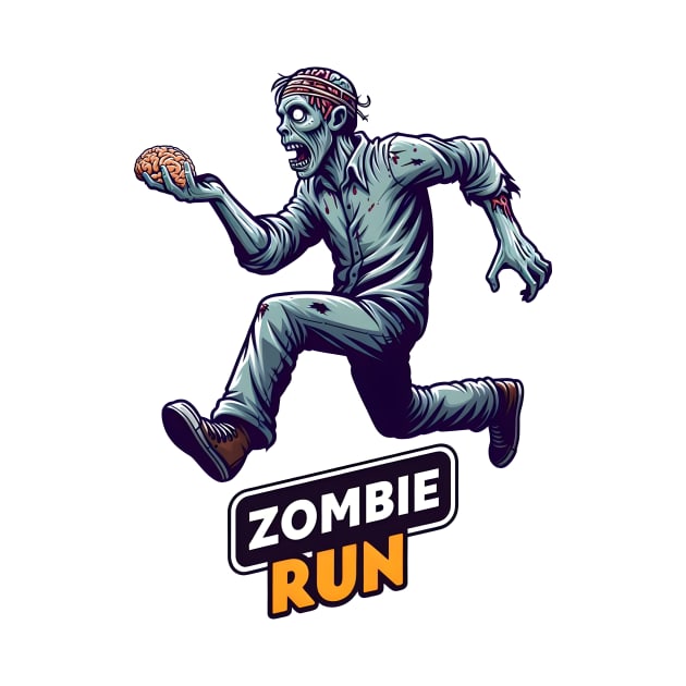 Zombie Run by Rawlifegraphic