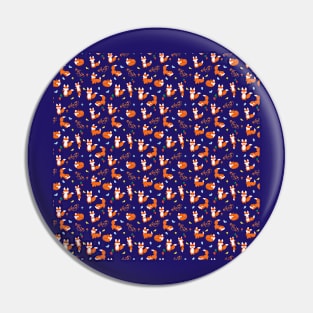 foxes Pin