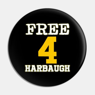 Free Harbaugh Pin