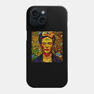 Stained glass Frida Kahlo Phone Case