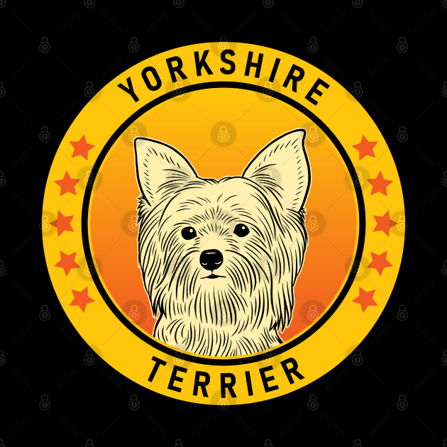 Yorkshire Terrier Dog Portrait by millersye