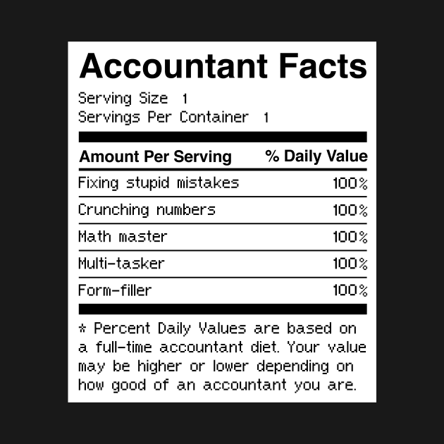 Accountant Facts | Funny Accounting by MeatMan