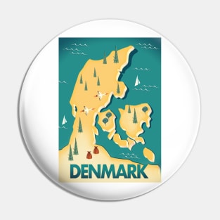 Denmark Pin