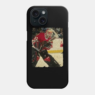 Jeff Hackett, 1996 in Chicago Blackhawks (173 GP) Phone Case