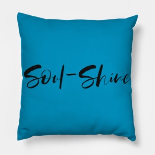 Soul-Shine Black Pillow