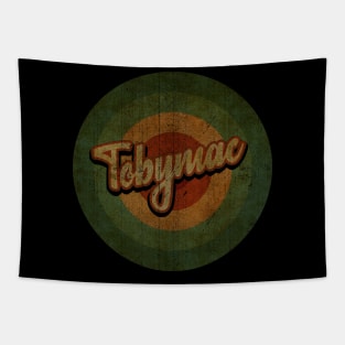 Circle Retro Vintage Tobymac Tapestry