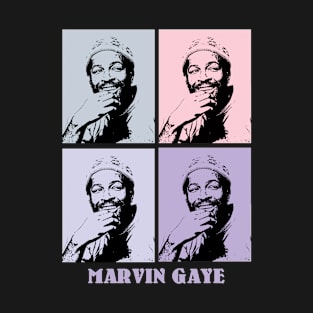 Marvin Gaye 80s Pop Art T-Shirt