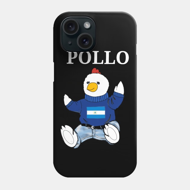 Pollo bear de Nicaragua Phone Case by Duendo Design