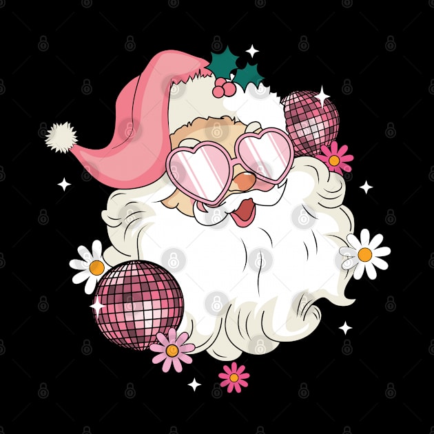 Pink Santa by Velvet Love Design 