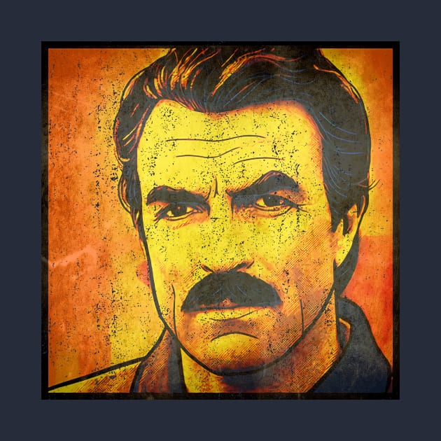 tom selleck retro by goaputri6