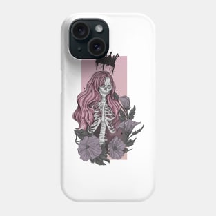 Skeleton queen Phone Case