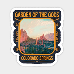 Garden of the Gods Colorado Springs Magnet