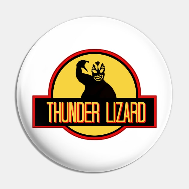 Thunder Lizard "Lizard Park" Pin by AustinFouts