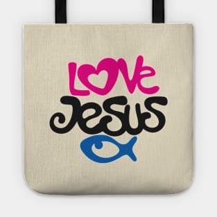 Love Jesus Tote