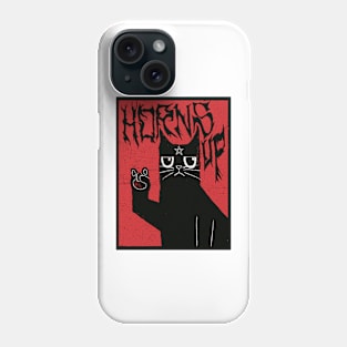 Horns Up Cat Phone Case