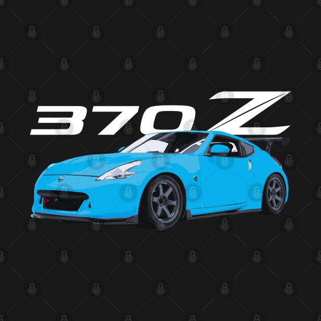 JDM Nissan boosted blue 350z 370z by cowtown_cowboy