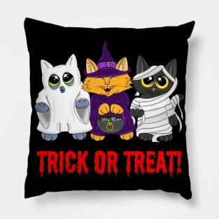 Trick or treat kittens! Pillow