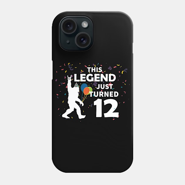 This legend just turned 12 a great birthday gift idea Phone Case by JameMalbie