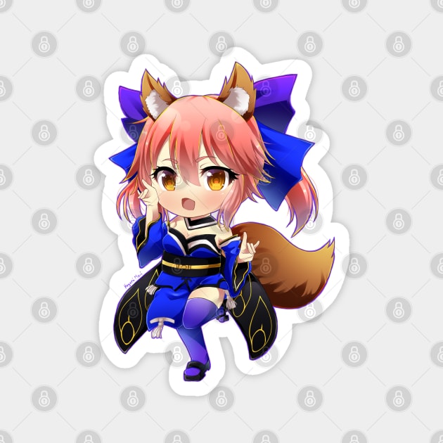 FGO: Chibi Tamamo Magnet by KoyukiMori