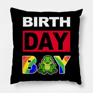 Birth Day Boy Pillow