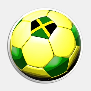 Jamaica Soccer Pin