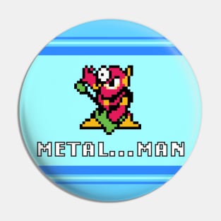 Rock....Man! Pin