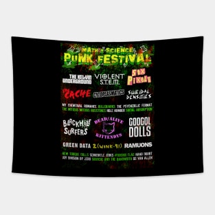 Math & Science Punk Rock Music Festival Tapestry