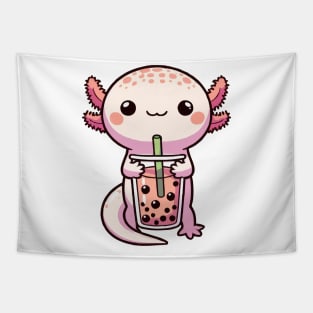 baby axolotl boba Tapestry