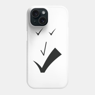 Check face - Tick eyes 10. Phone Case