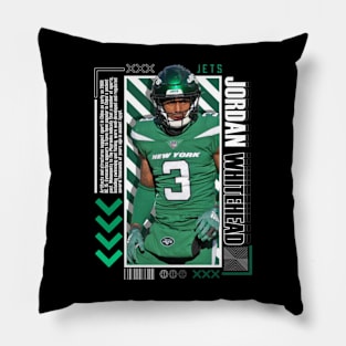 Jordan Whitehead Paper Poster Version 10 Pillow