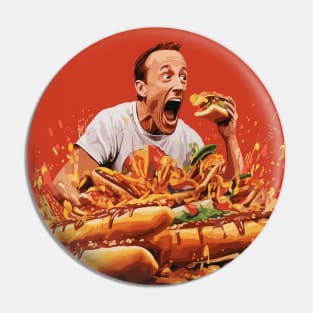 Joey Chestnut Pin