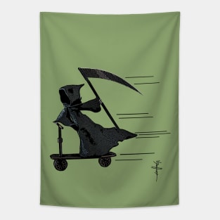 Death Rides a Razor Tapestry