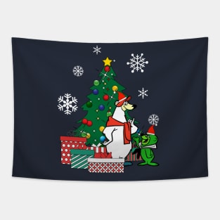 Breezly And Sneezly Around The Christmas Tree Tapestry