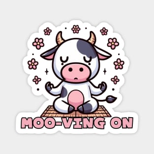 Cow Yoga instructor Magnet