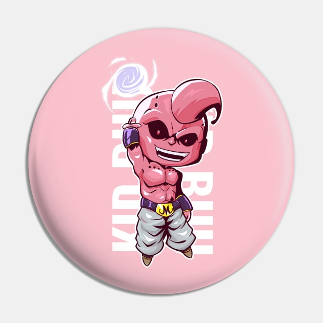 Kid Buu Majin Buu Dragonball Pin by Ainn Supply