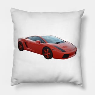 Lamborghini - Red - Exotic Cars Pillow