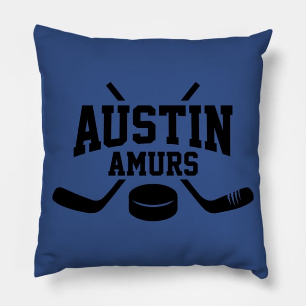 Amurs Pocket Logo Pillow by Author Kristine Allen Merchandise