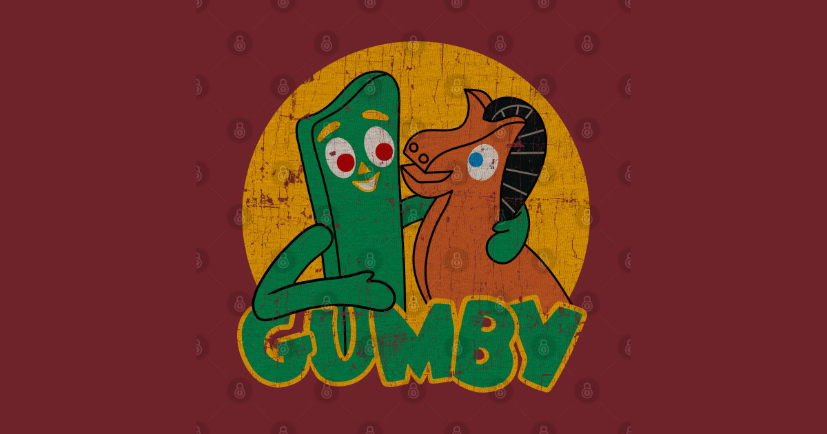 Vintage Gumby Gumby And Pokey TShirt TeePublic