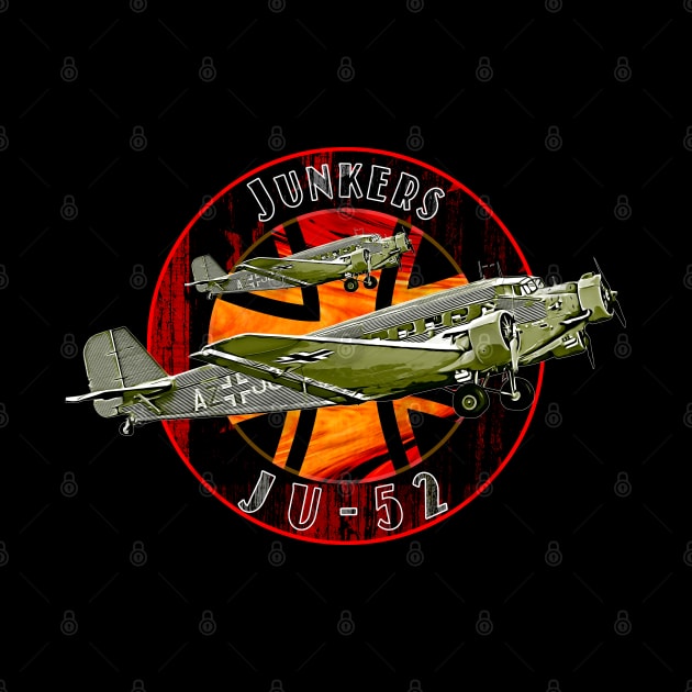 Junkers Ju-52 by aeroloversclothing