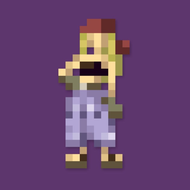 Winry low-res pixelart by JinnPixel