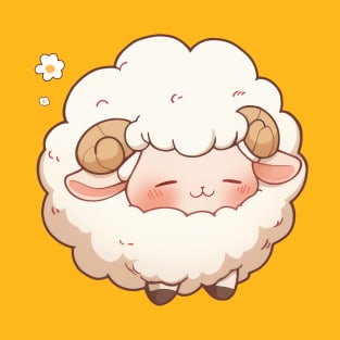 Cute Sheep Smile T-Shirt