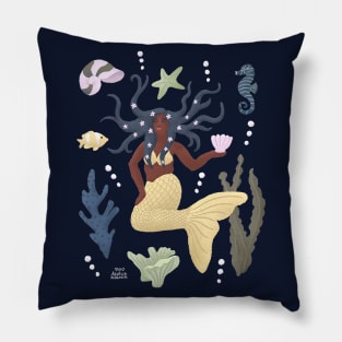 Mermaid Pose Pillow