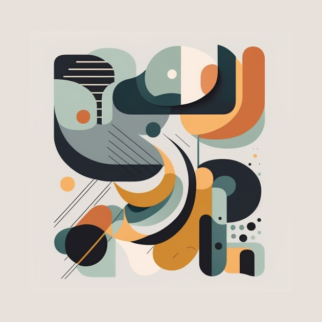 Abstract Flat Shape Geometry by Good Moods