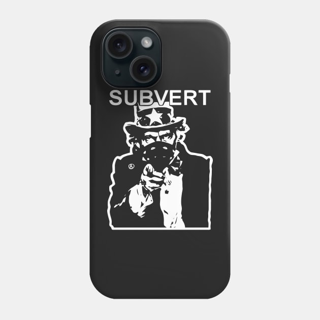 Anti-Government Phone Case by ChatNoir01