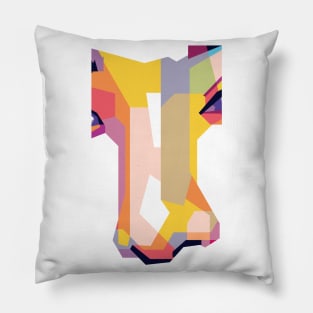 nose wpap pop art Pillow