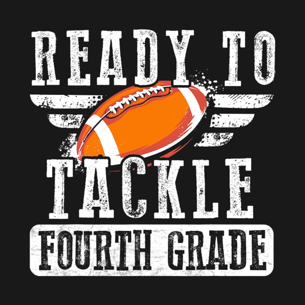 Ready To Tackle Fourth Grade Football Ball Back To School by torifd1rosie